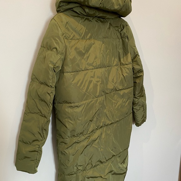Orolay army green winter coat with hood - Picture 7 of 7